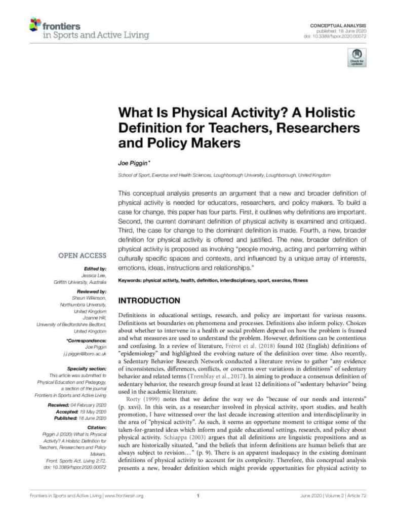 what-is-physical-activity-a-holistic-definition